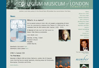 collegium musicum of london chamber choir